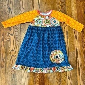 Girls Jelly the Pug leggings size 7. Excellent condition.